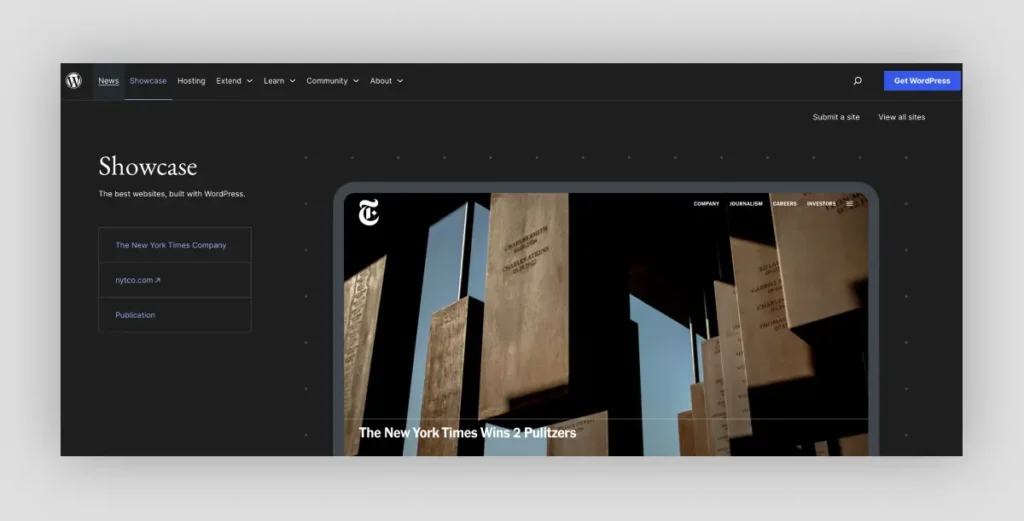 Wordpress-showcase