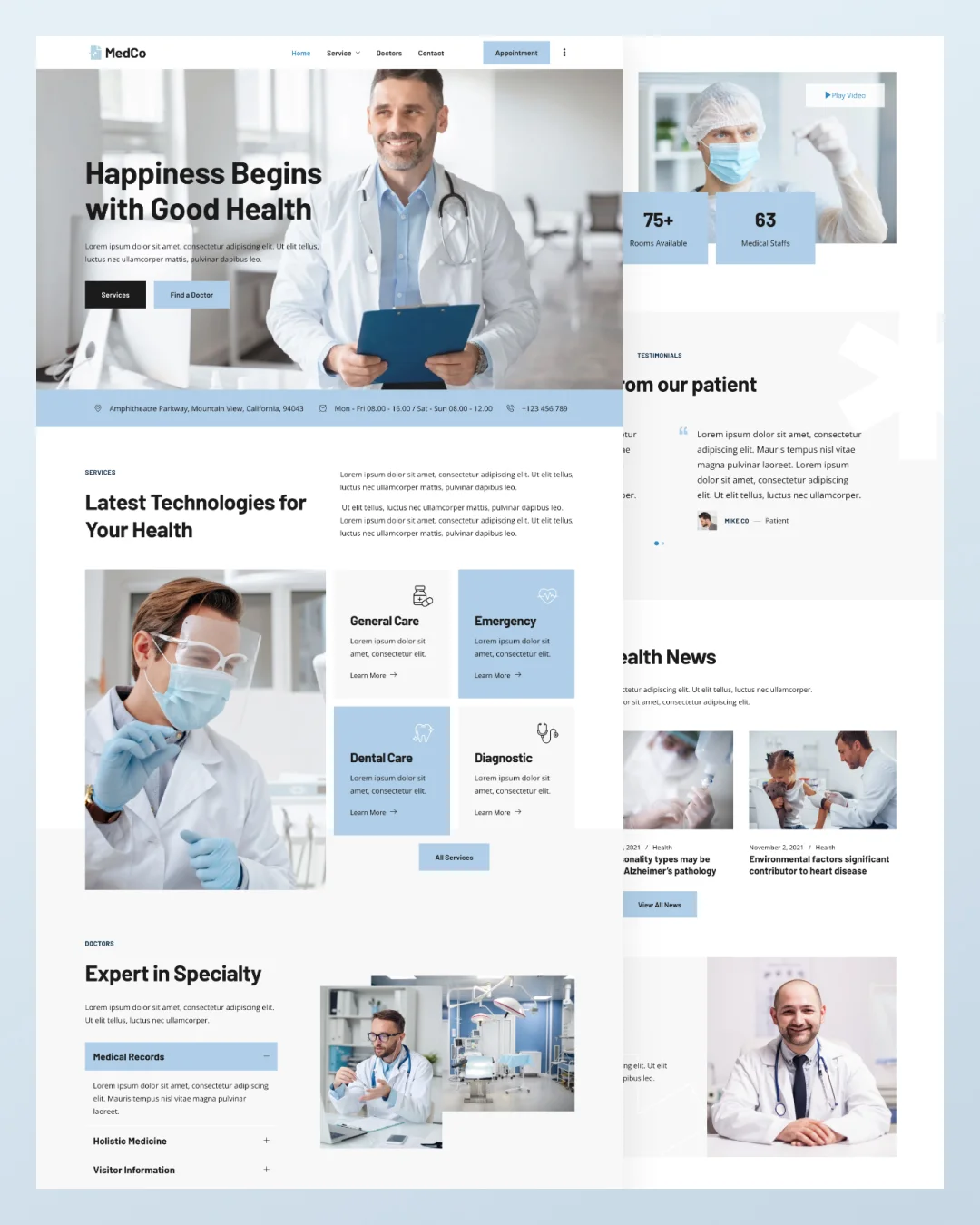 medco-medical-clinic-elementor-template-kitpixel