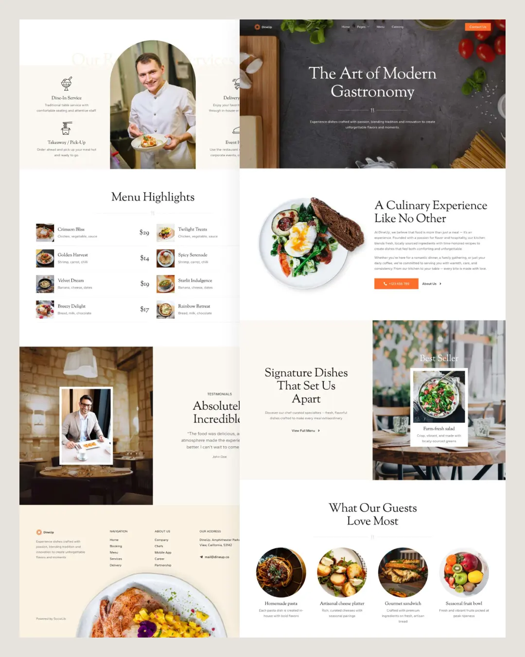 dineup-elementor-template-kitpixel