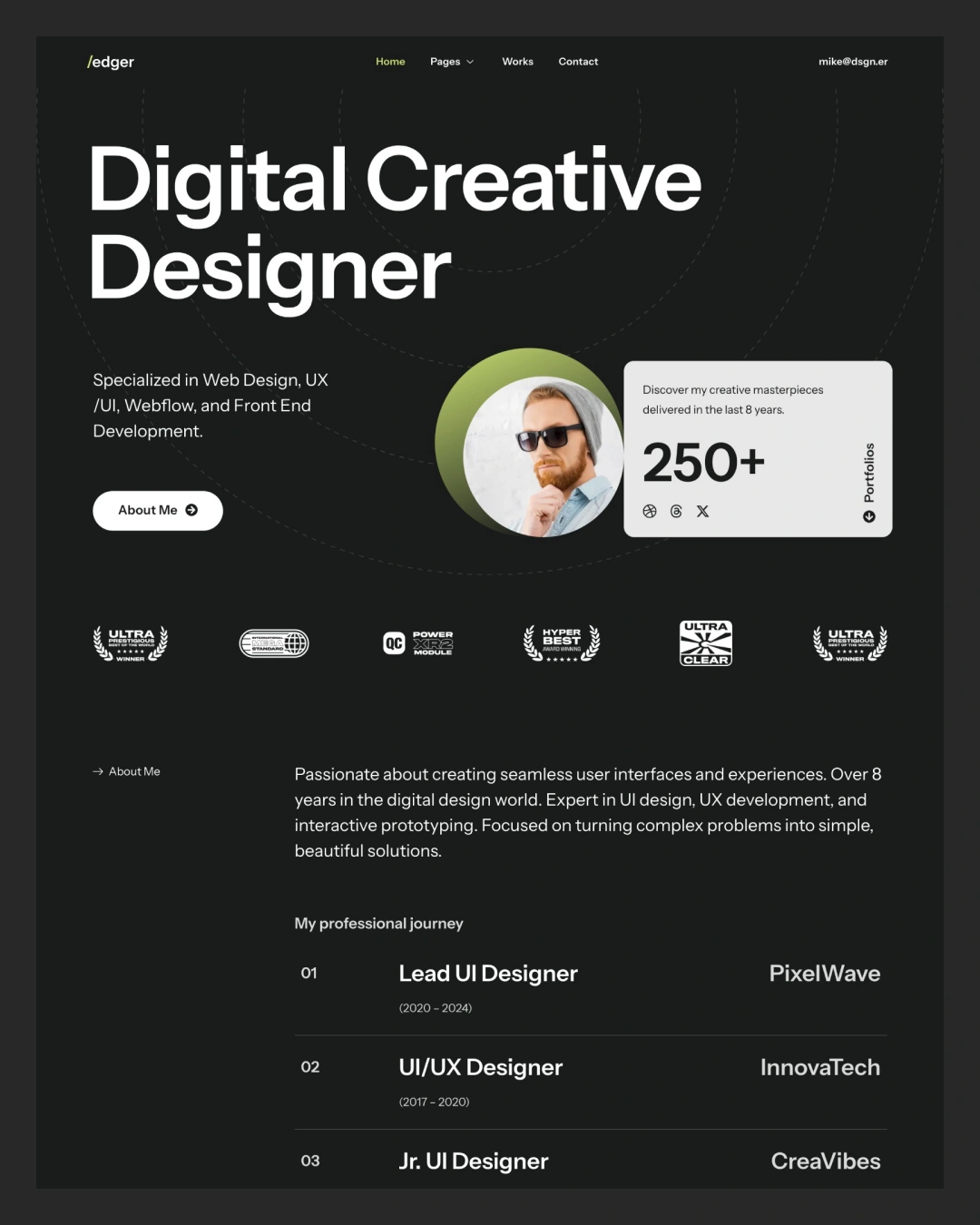 edger-personal-resume-elementor-template-kitpixel