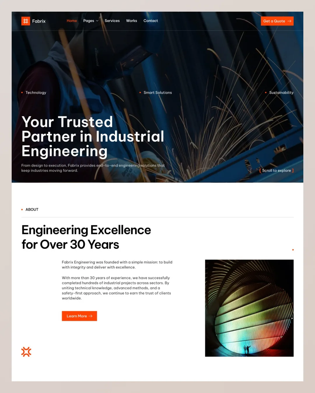 fabrix-industry-elementor-template-kitpixel