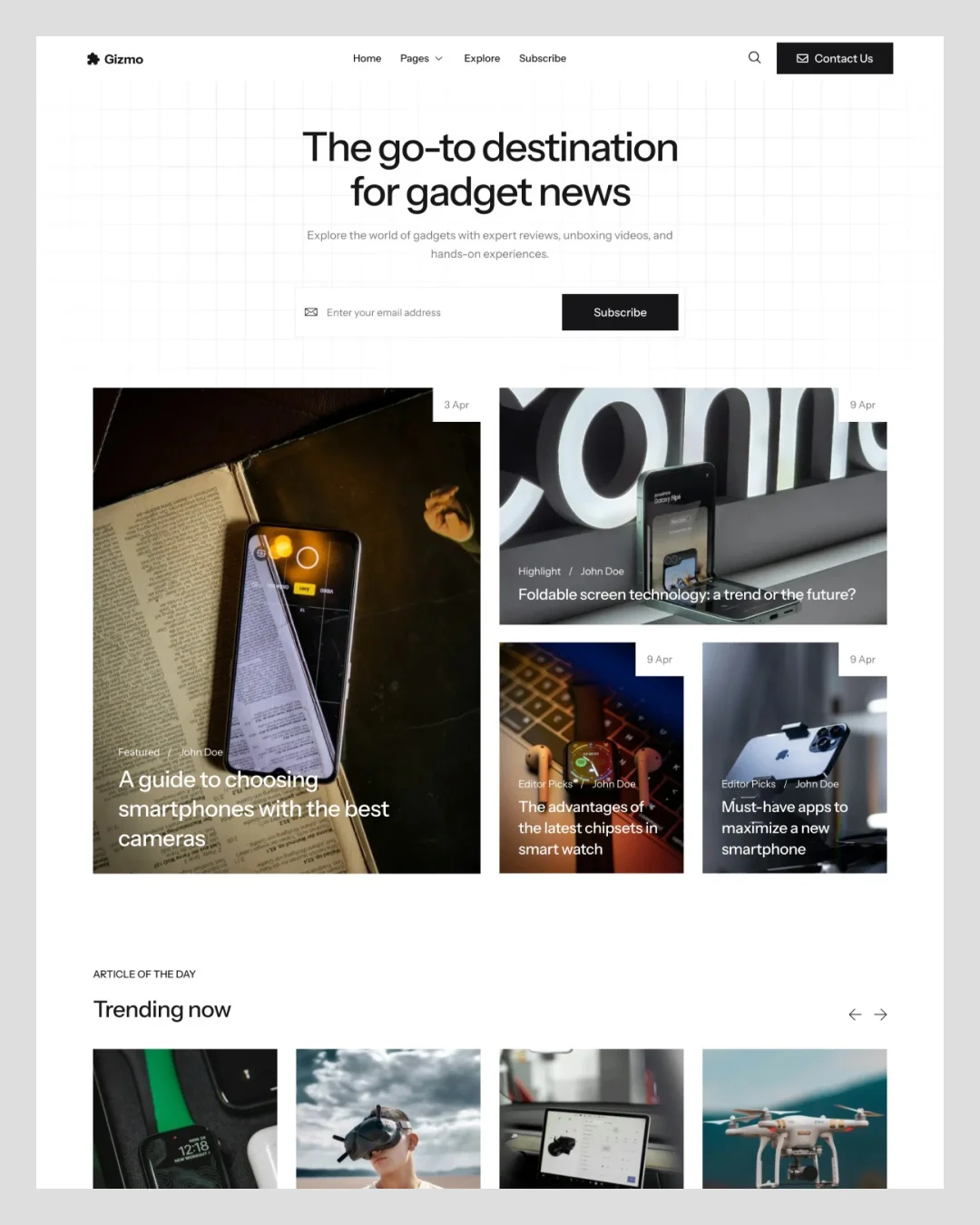 gizmo-magazine-blog-elementor-template-kitpixel