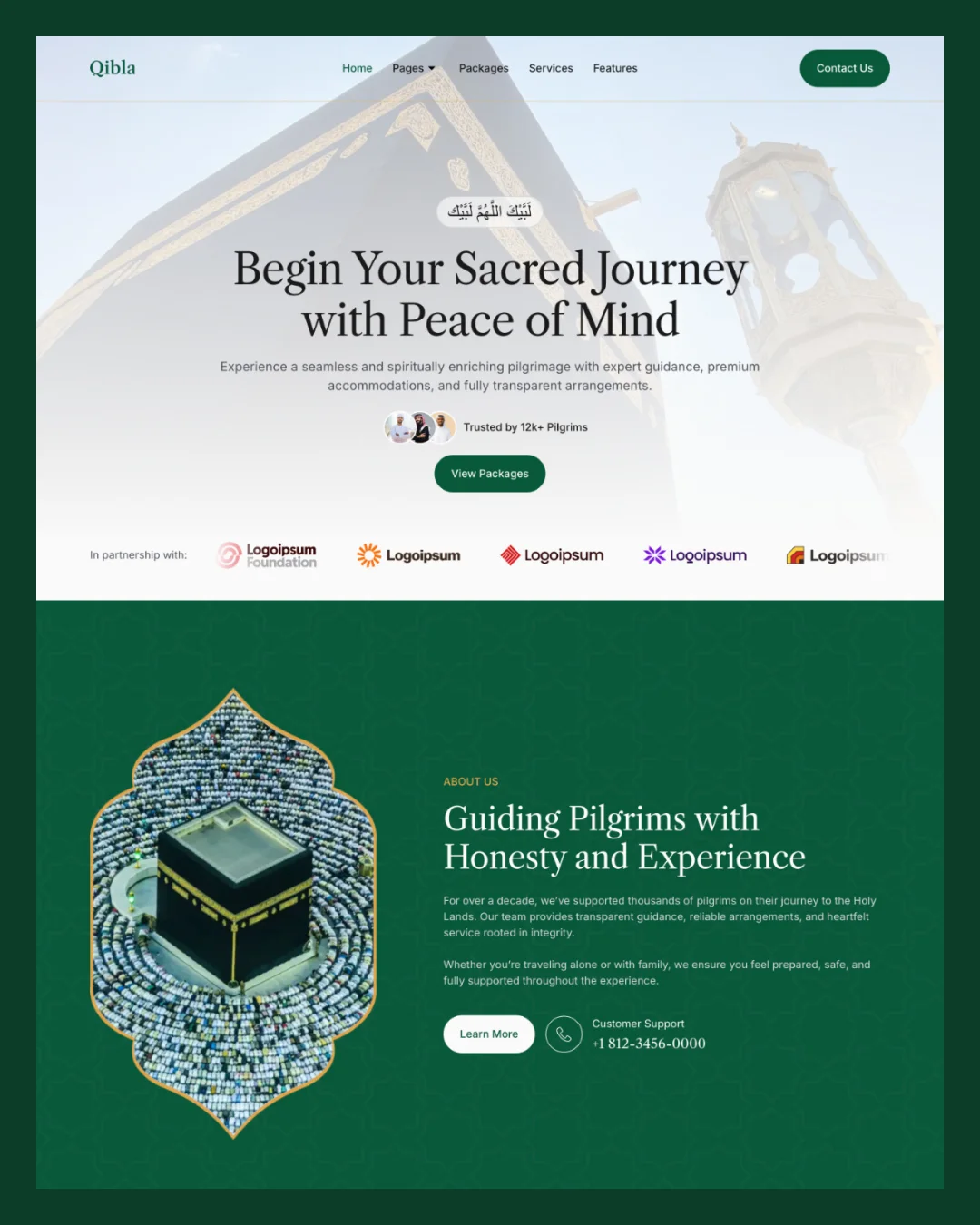 qibla-hajj-umrah-elementor-kitpixel