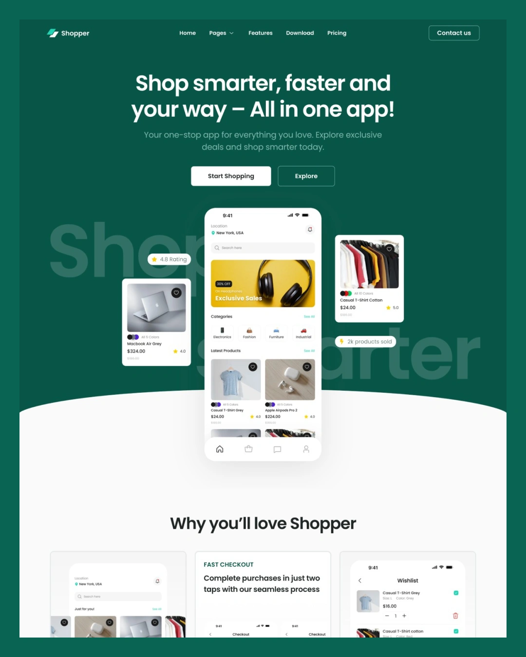 shopper-mobile-app-startup-elementor-kitpixel