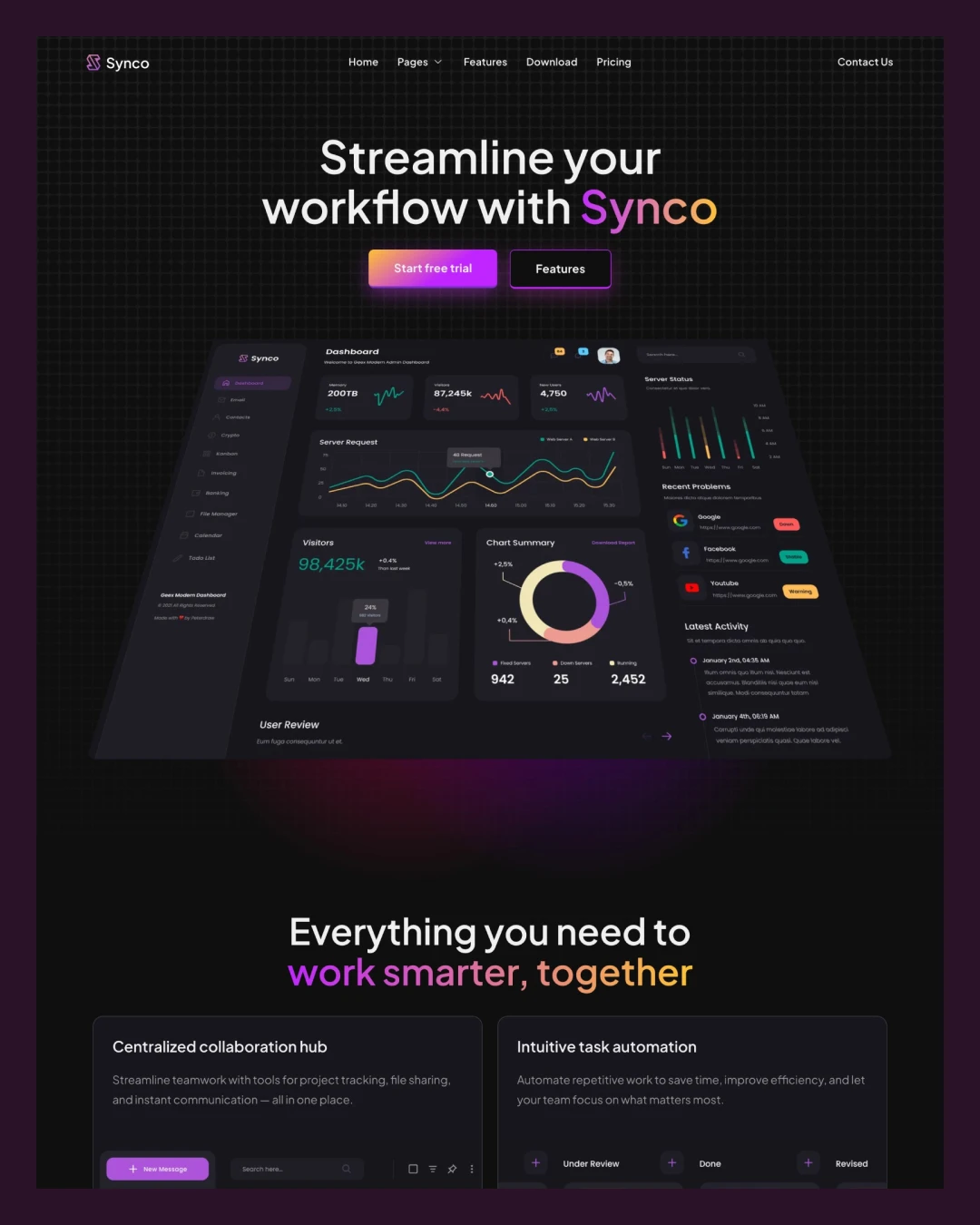 synco-saas-elementor-template-kitpixel