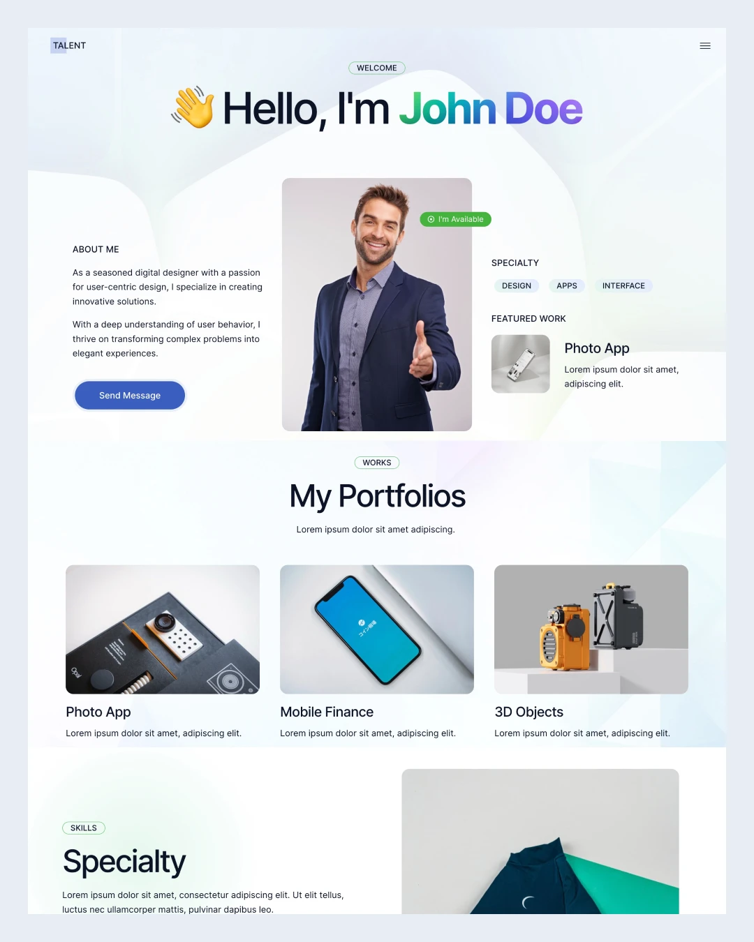 talent-personal-resume-elementor-template-kitpixel