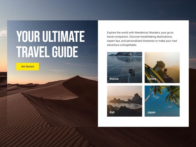 travel-elementor-template