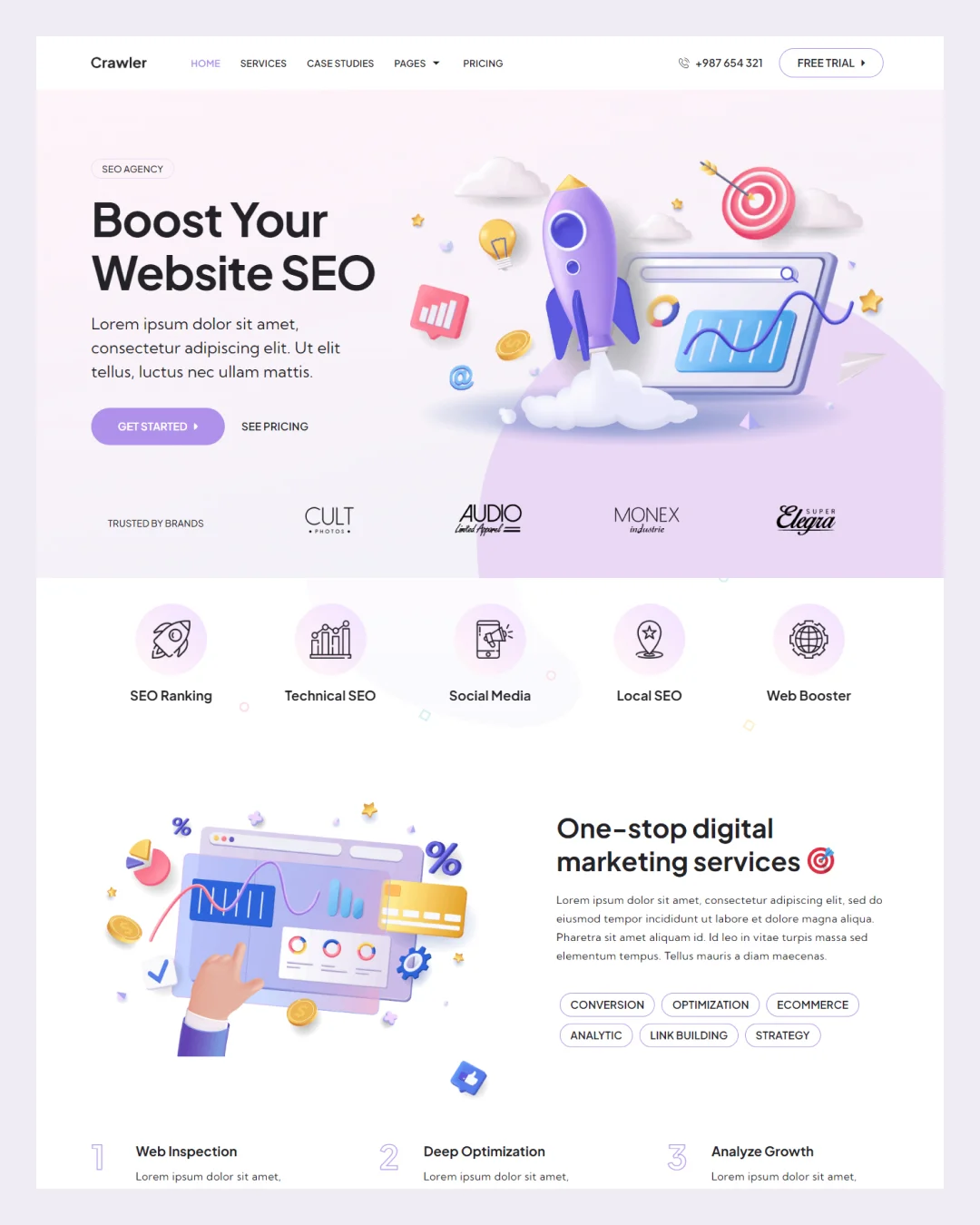 crawler-seo-marketing-elementor-template-kitpixel