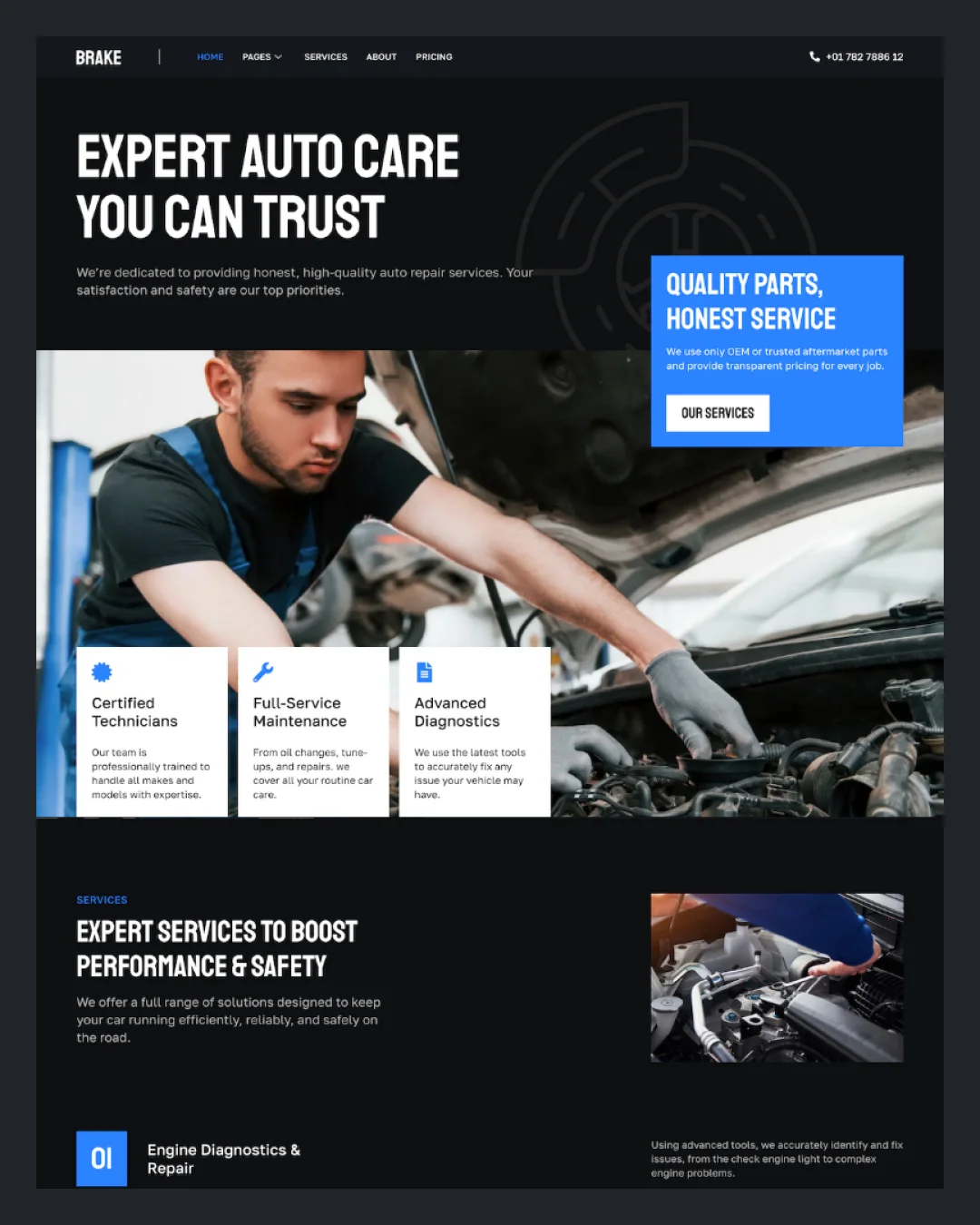 brake-car-repair-auto-service-elementor-template-kitpixel
